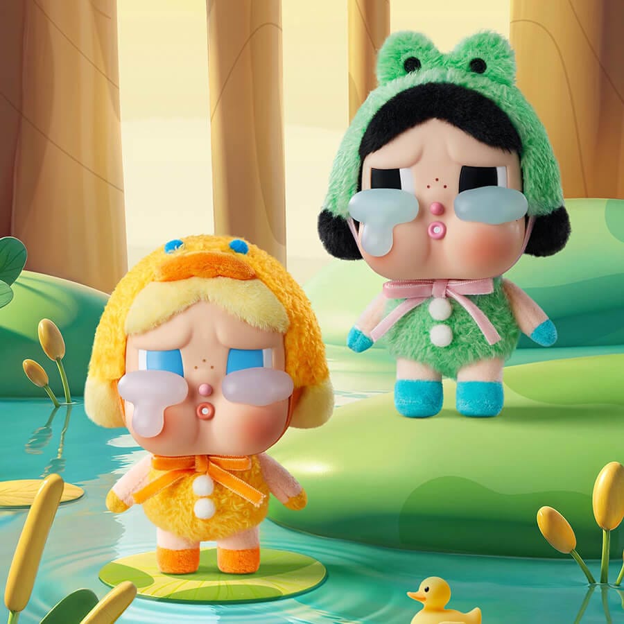POP MART Crybaby Crying Again Blind Box Vinyl Face Plush Pendant (6 PCS) 5 POP MART CRYBABY Crying Again Vinyl Face Plush Blind Box