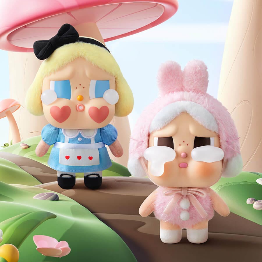 POP MART CRYBABY Crying Again Vinyl Face Plush Blind Box