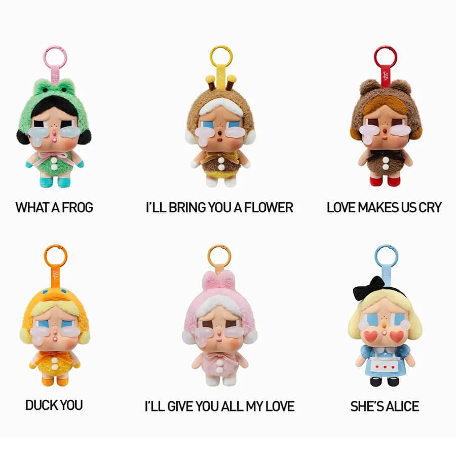 POP MART CRYBABY Crying Again Vinyl Face Plush Blind Box