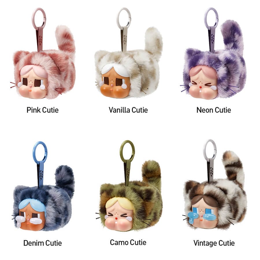 POP MART CRYBABY Wild but Cutie Blind Box Vinyl Plush Pendant