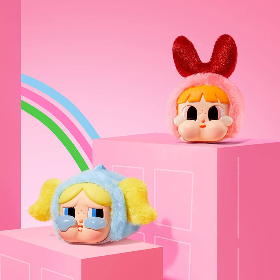 POP MART Crybaby Powerpuff Girls Vinyl Face Plush Pendant Blind Box (6 PCS) 5 Buy & Wholesale Crybaby Powerpuff Girls Vinyl Face Plush Pendant Blind Box