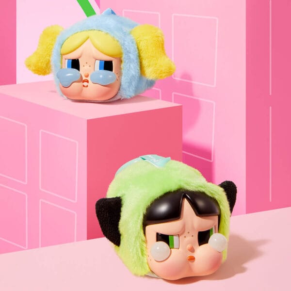 POP MART Crybaby Powerpuff Girls Vinyl Face Plush Pendant Blind Box