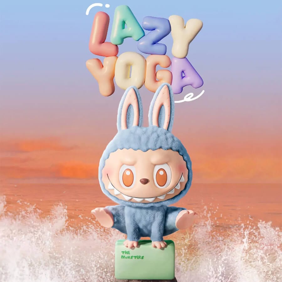 POP MART Labubu Lazy Yoga Blind Box The Monsters Figures Collectilbe Toys (10 PCS) 5 Buy & Wholesale POP MART Labubu Lazy Yoga Blind Box The Monsters Figures Collectilbe Toy