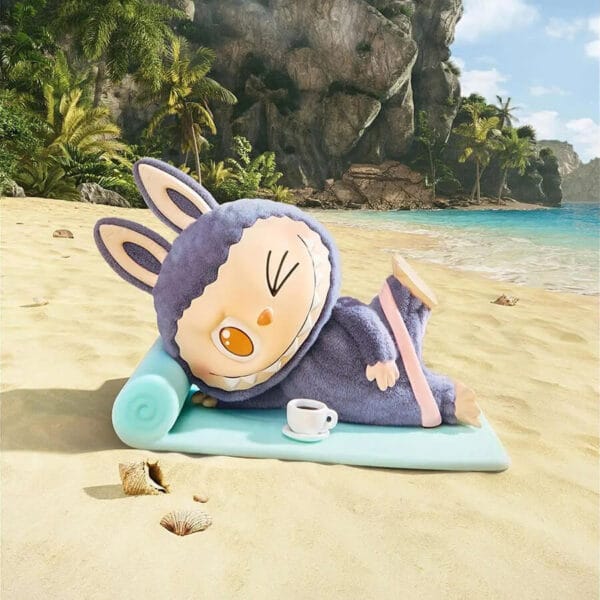 Labubu Lazy Yoga Blind Box The Monsters Collectilbe Toys