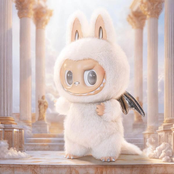 POPMART The Monsters Angel in Clouds Zimomo Plush Doll