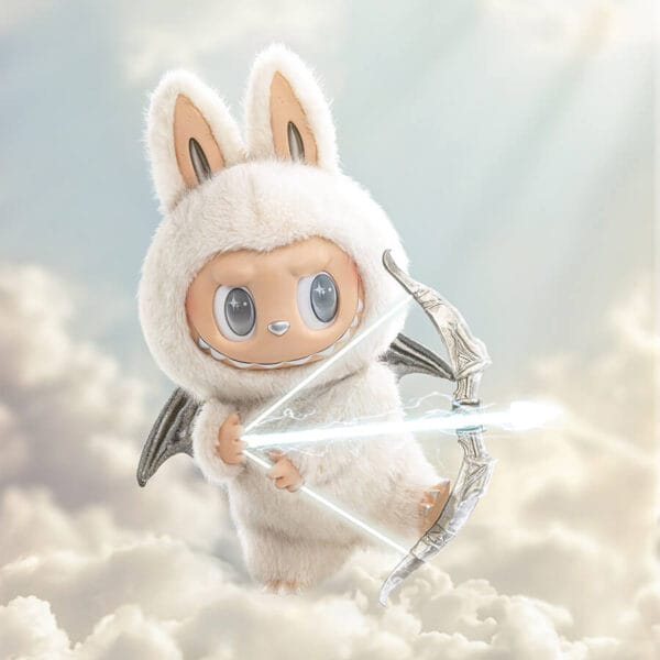 POPMART The Monsters Angel in Clouds Zimomo Plush Doll