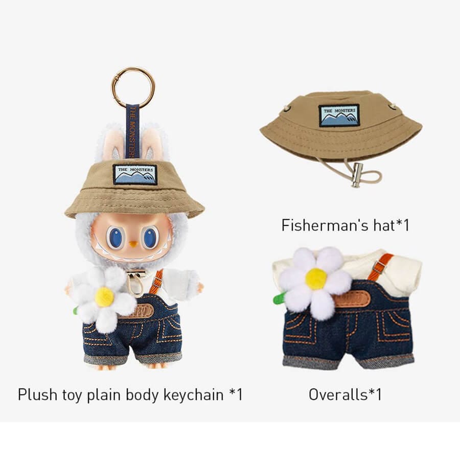 POPMART Labubu Fall in Wild Plush Doll 17cm / 40cm Vinyl Face Toys 8 Pop Mart Labubu Fall in Wild Plush Doll Vinyl Face Toy 17cm Version