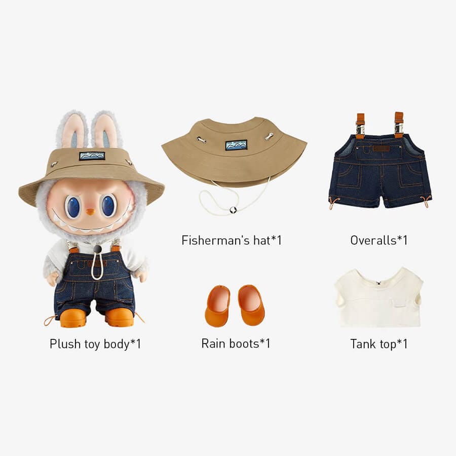 POPMART Labubu Fall in Wild Plush Doll 17cm / 40cm Vinyl Face Toys 9 Pop Mart Labubu Fall in Wild Plush Doll Vinyl Face Toy