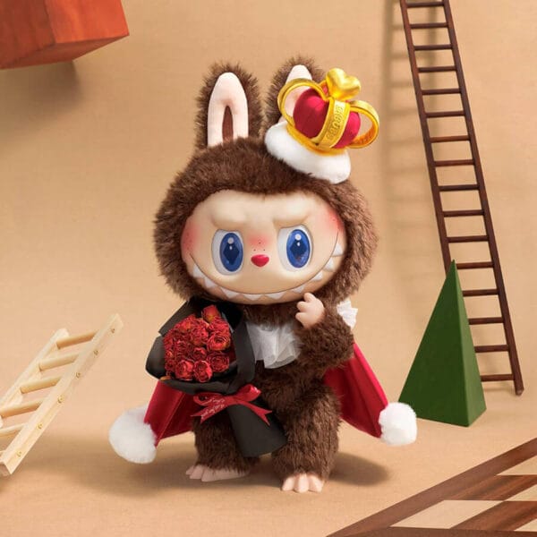 PopMart Labubu Let's Checkmate Plush Doll Vinyl Face Toy