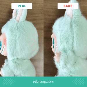Blog How to Verify Pop Mart Labubu - The 14 Point Authenticity Checklist: Head Shape (Side and Back Profile)