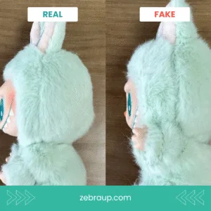 Blog How to Verify Pop Mart Labubu - The 14 Point Authenticity Checklist: Head Shape (Side and Back Profile)