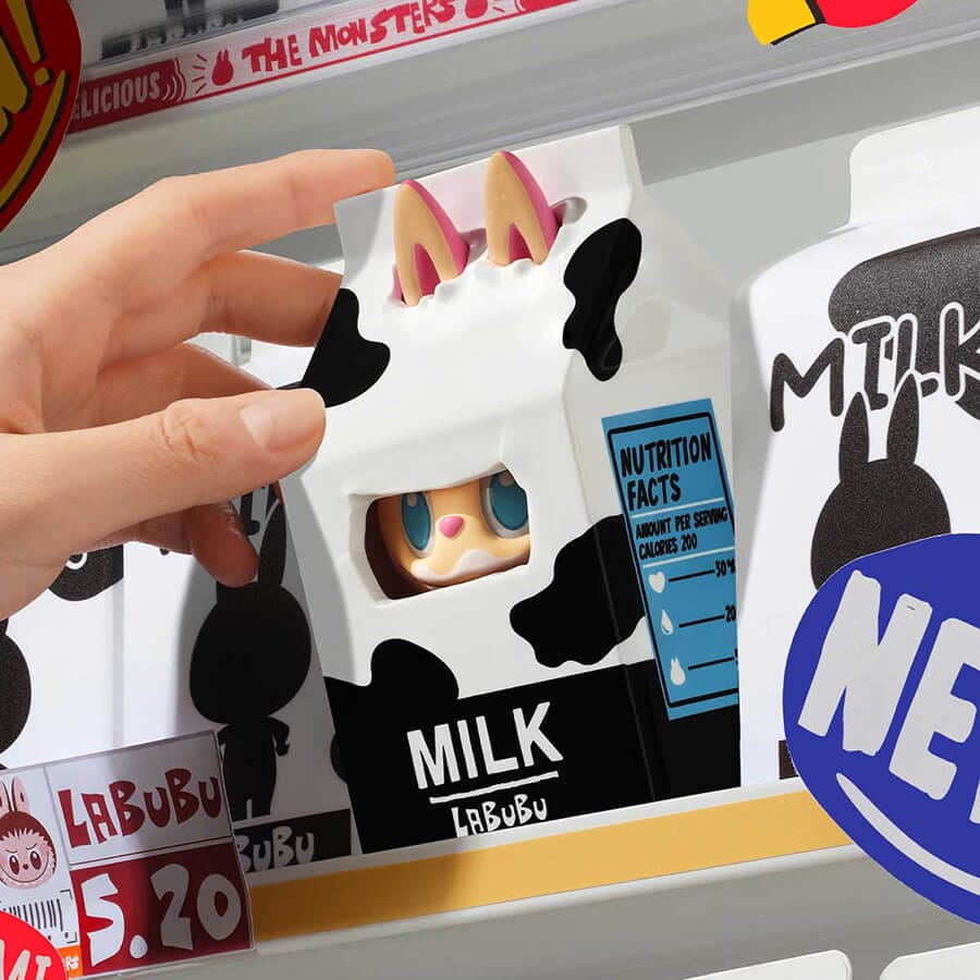 Labubu Wacky Mart Blind Box Figures - Milk