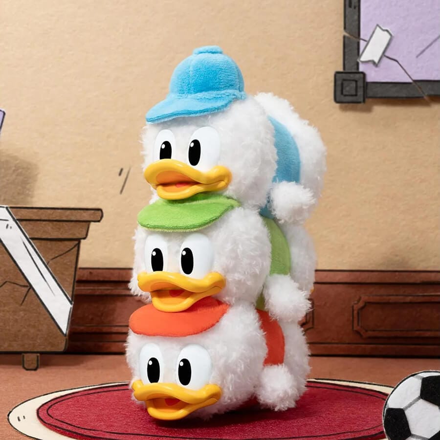 POP MART Mickey Family Cute Together Keychain Blind Box Figures, 1 Set (8 Boxes) 12 POP MART Mickey Family Cute Together Keychain Blind Box Figures secret edition