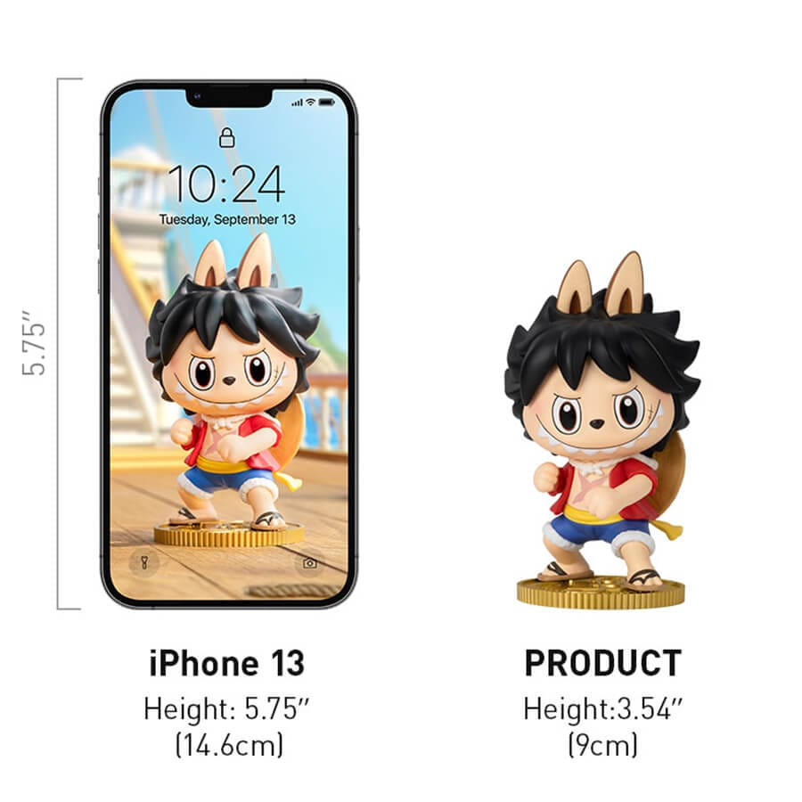 Authentic POP MART Labubu One Piece Blind Box Series Figures The Monsters Collectilbe Toys Size