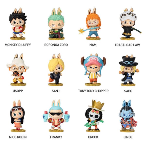 Authentic POP MART Labubu One Piece Blind Box Series Figures The Monsters Collectilbe 12 Toys