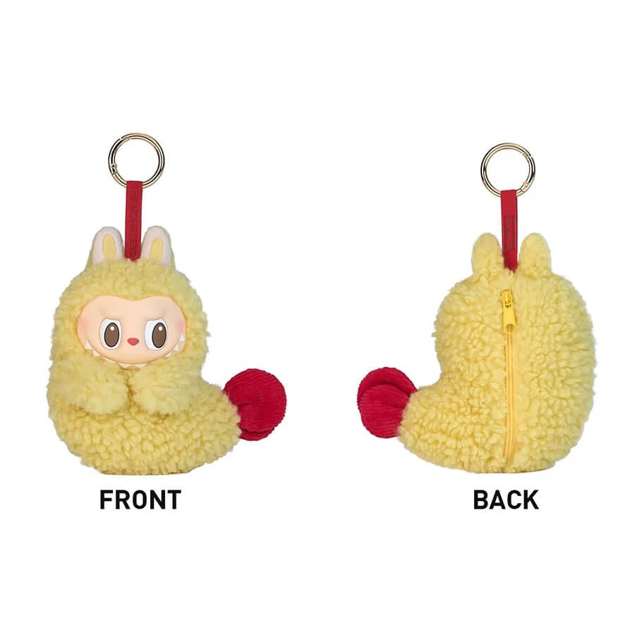POPMART Labubu Wacky Mart Earphone Case The Monsters Tempura Fried Shrimp Design