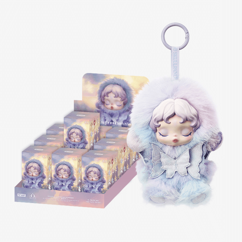 未開封POP MART SKULLPANDA L’impressionnisme SkullPanda L'impressionnisme Pop Mart Plush Doll 1 Blind Box
