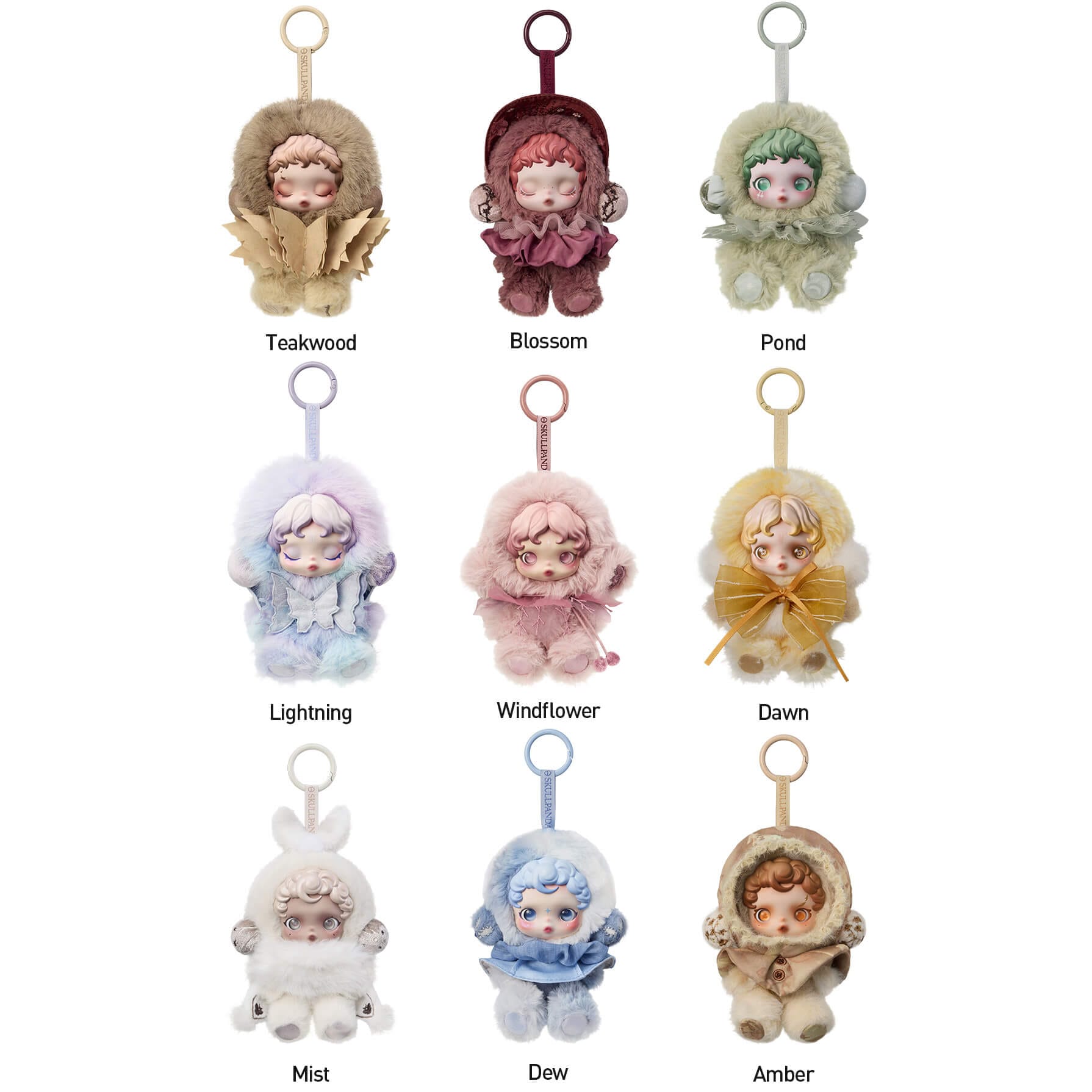 SKULLPANDA L'impressionnisme Blind Box 9 Characters