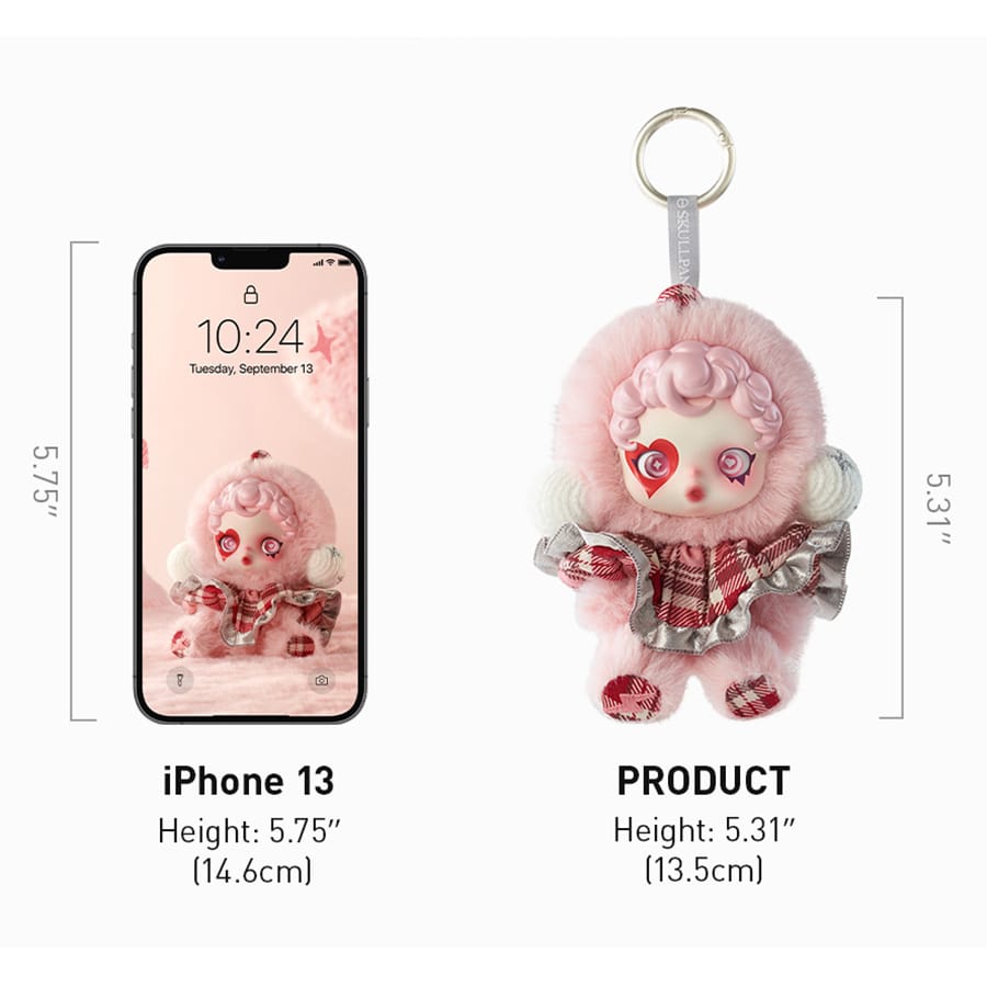 POP MART SkullPanda Winter Symphony Blind Box Plush Dolls Pendant 12