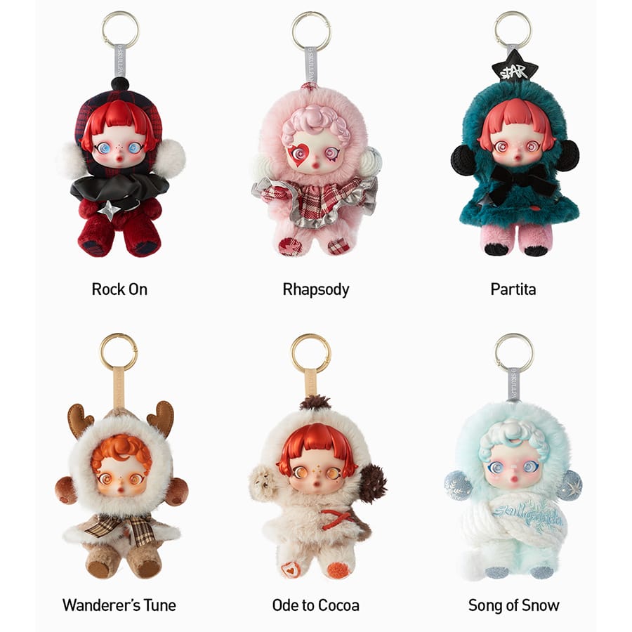 Wholesale & Buy SkullPanda Winter Symphony Plush Dolls Pendant 6 Dolls