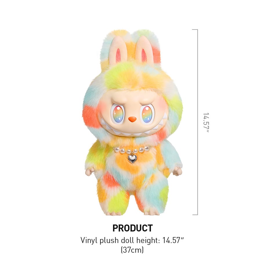 POP MART Labubu Rock The Universe Plush Doll 37cm Size