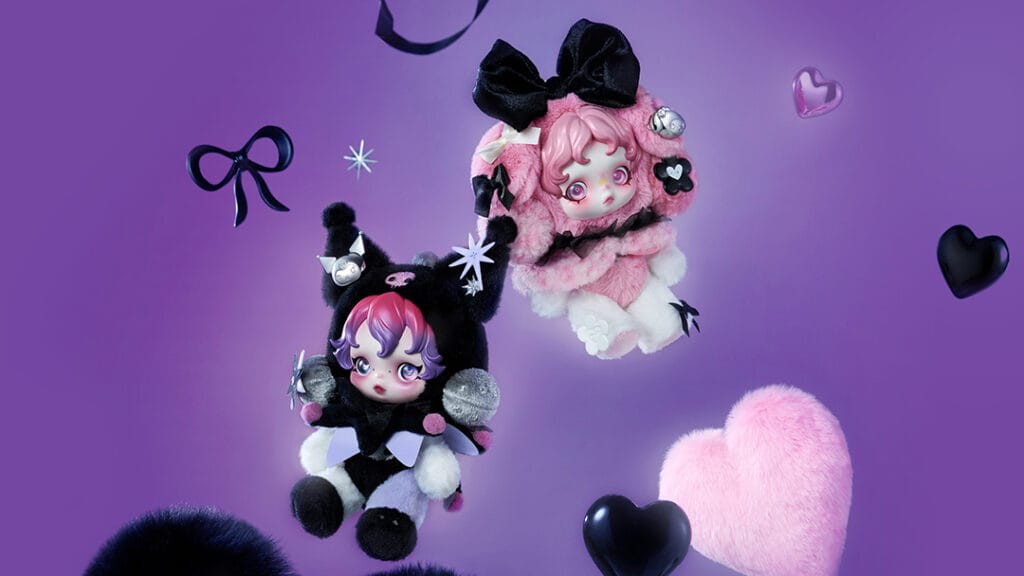 POP MART Weekly Radar: The SkullPanda x Sanrio Plush Pendant Series