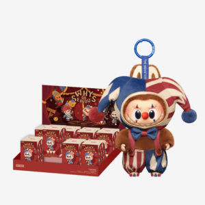 POPMART Why So Serious Blind Box Plush Pendant - Labubu Juggling Clown