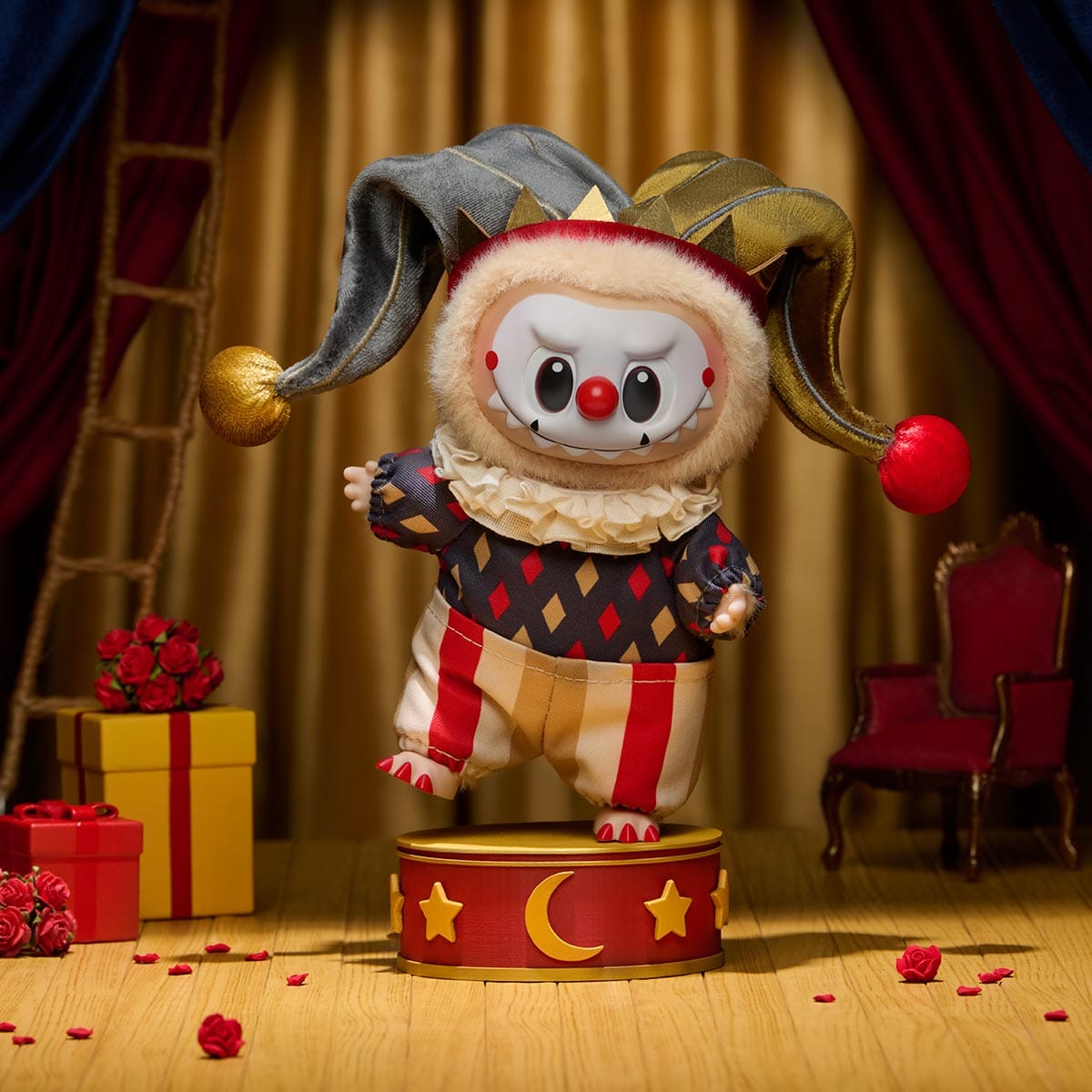 POPMART Why So Serious Super Secret Edition Labubu Moonlit Mask