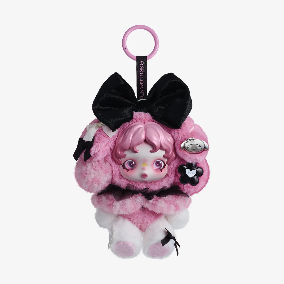 POP MART SkullPanda x My Melody Plush Doll Pendant | Zebraup