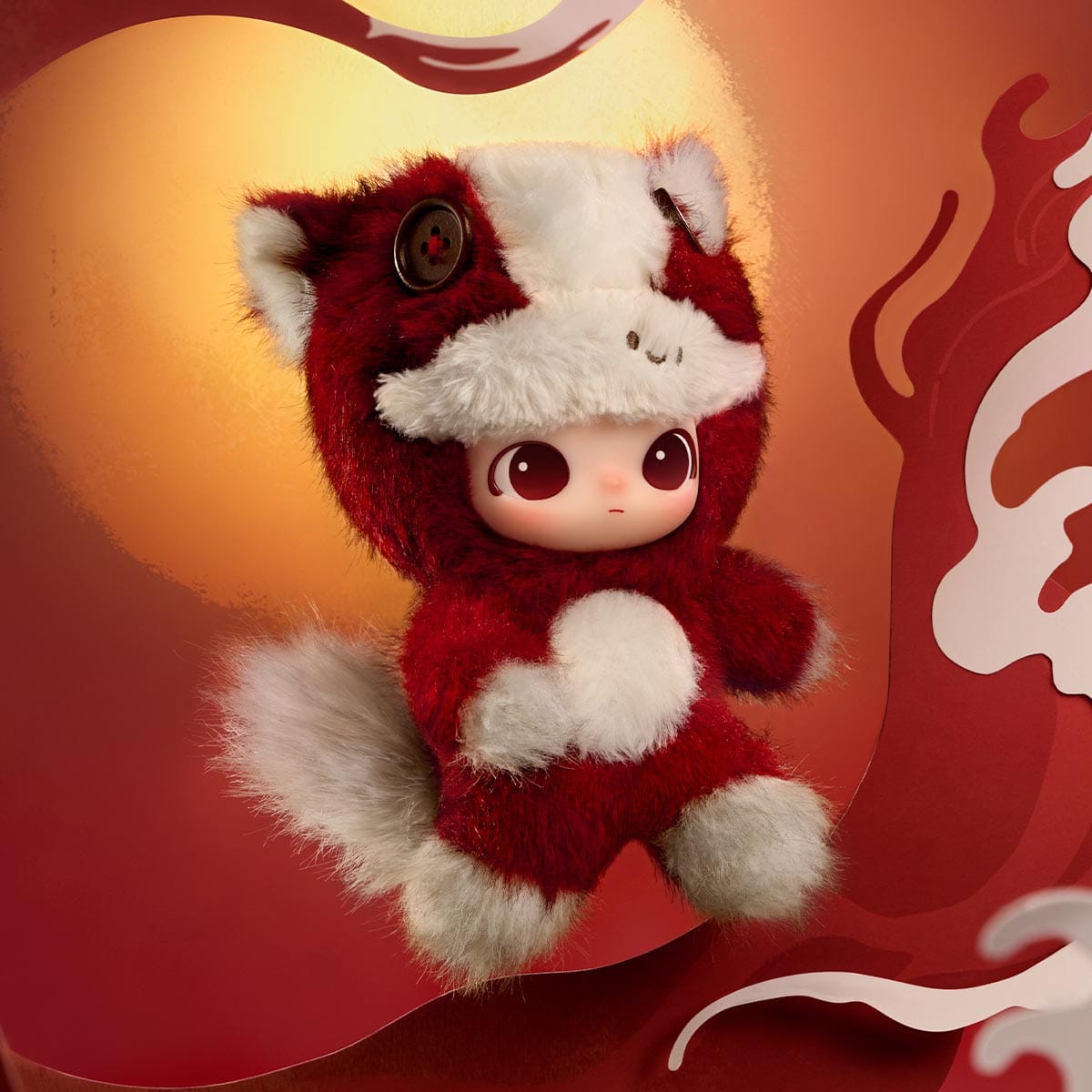 POPMART Have a Good Run Plush Pendant - BRIGHT FUTURE (DIMOO)