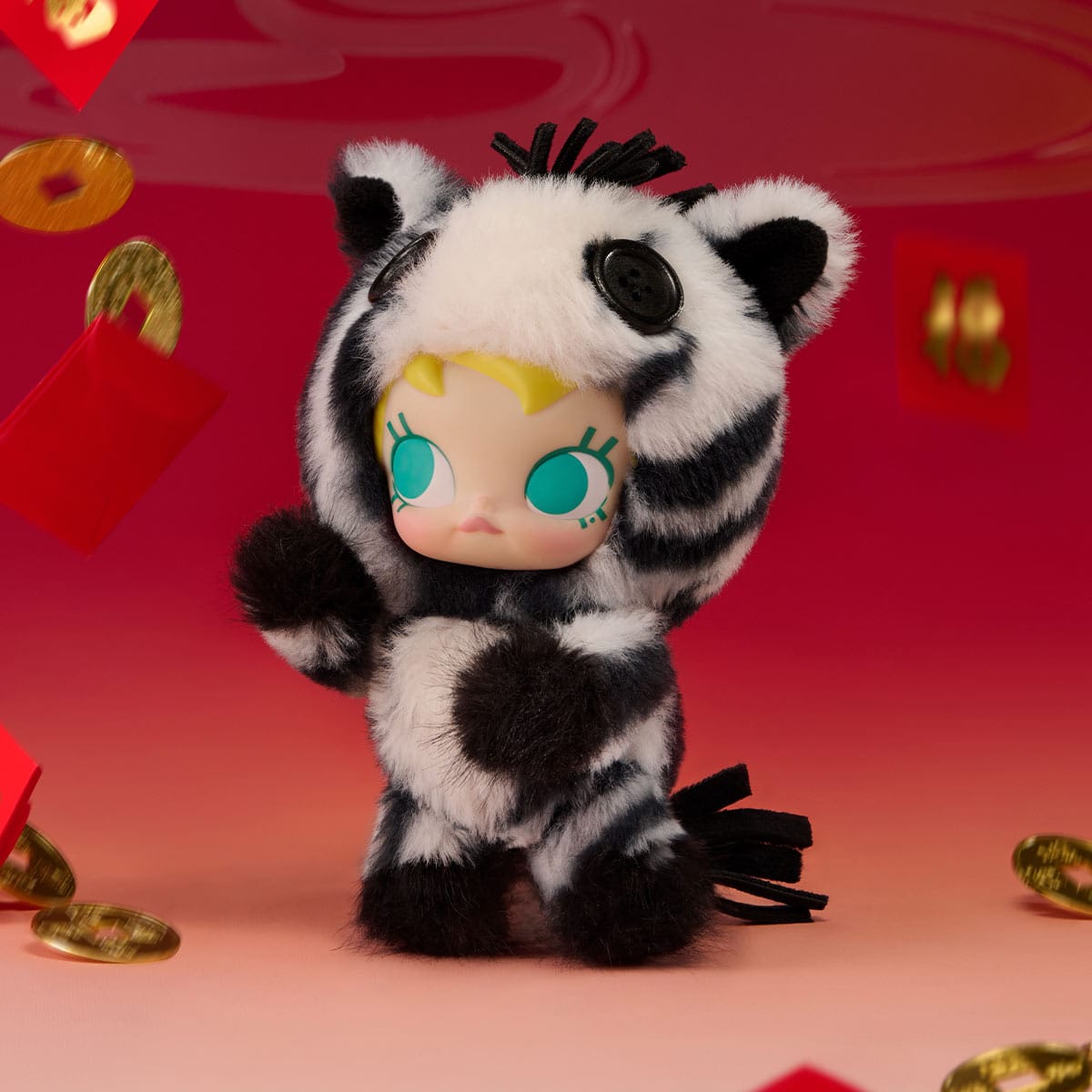 POPMART Have a Good Run Plush Pendant - GREAT WEALTH (MOLLY)