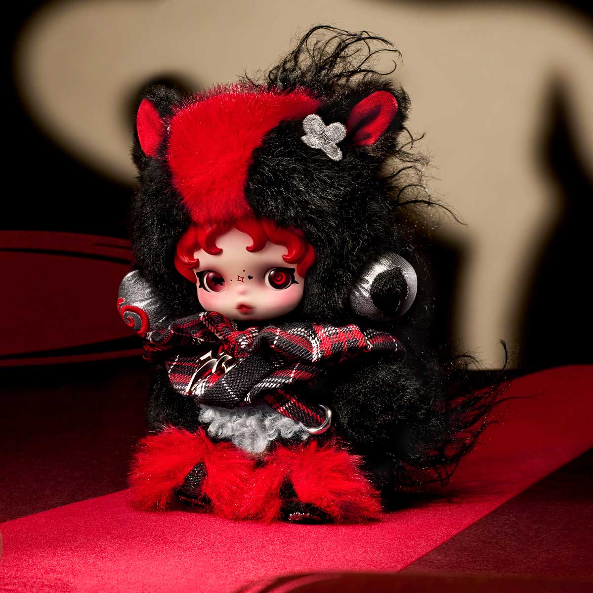 POPMART Have a Good Run Plush Pendant Secret Edition - Rising Star (SKULLPANDA)